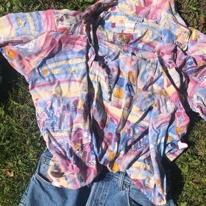 Unique Patterned button up